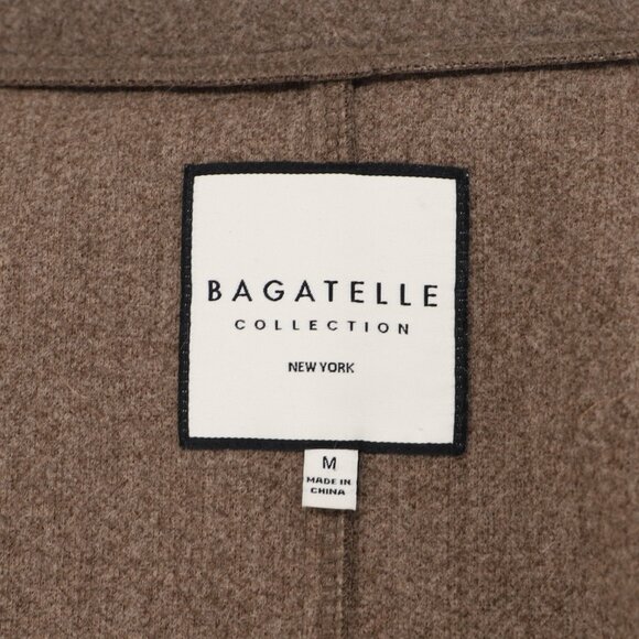 BAGATELLE COLLECTION Relaxed Utility Shacket Coat Medium Brown Size M - Picture 7 of 10